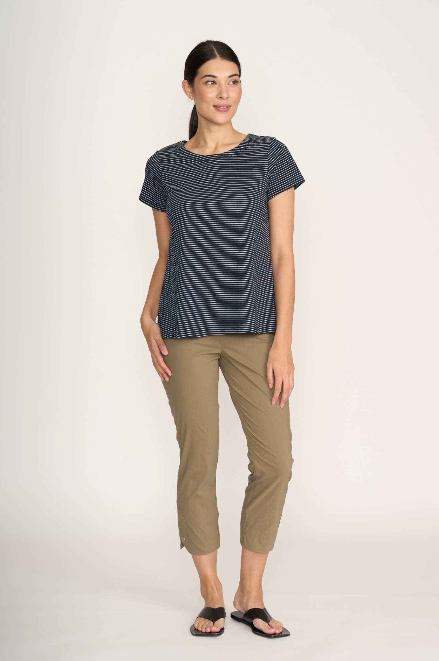 Foil Finish Line Trapeze Pant in Dune