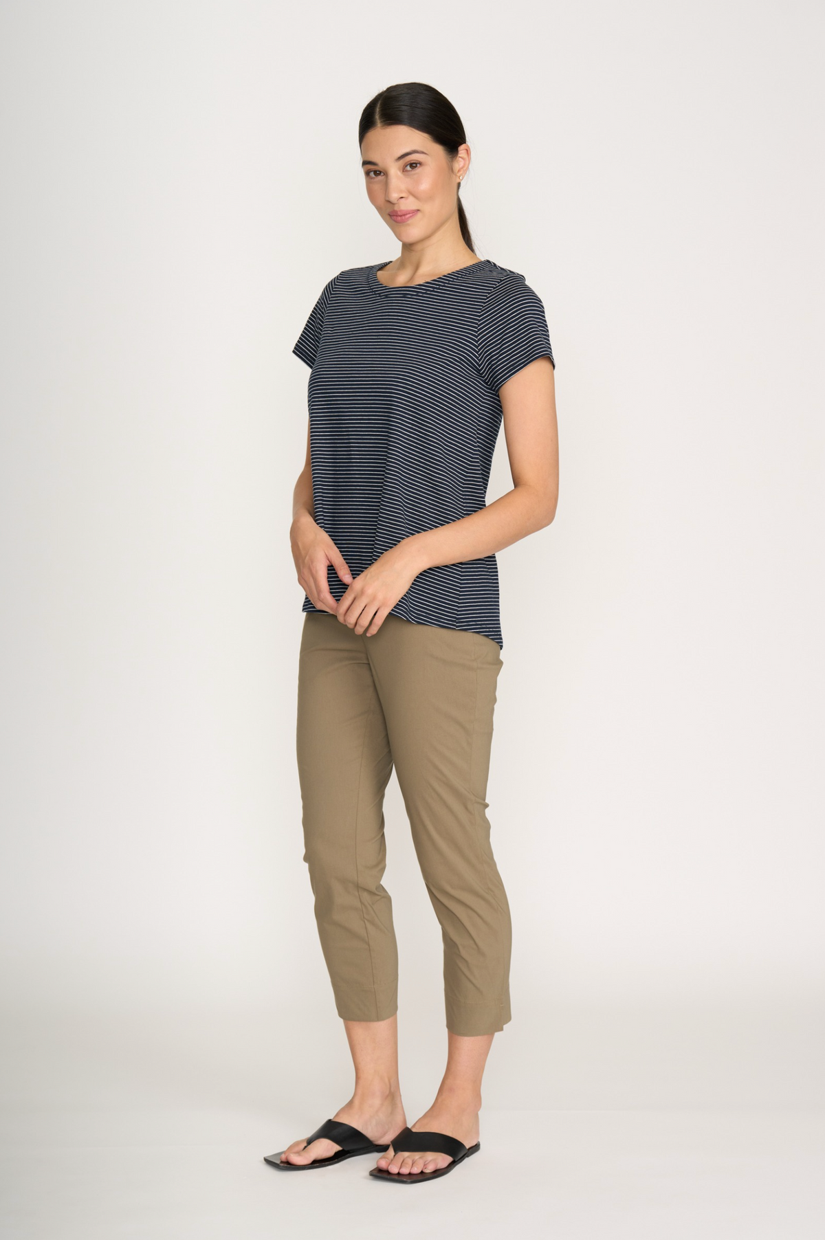 Foil Finish Line Trapeze Pant in Dune