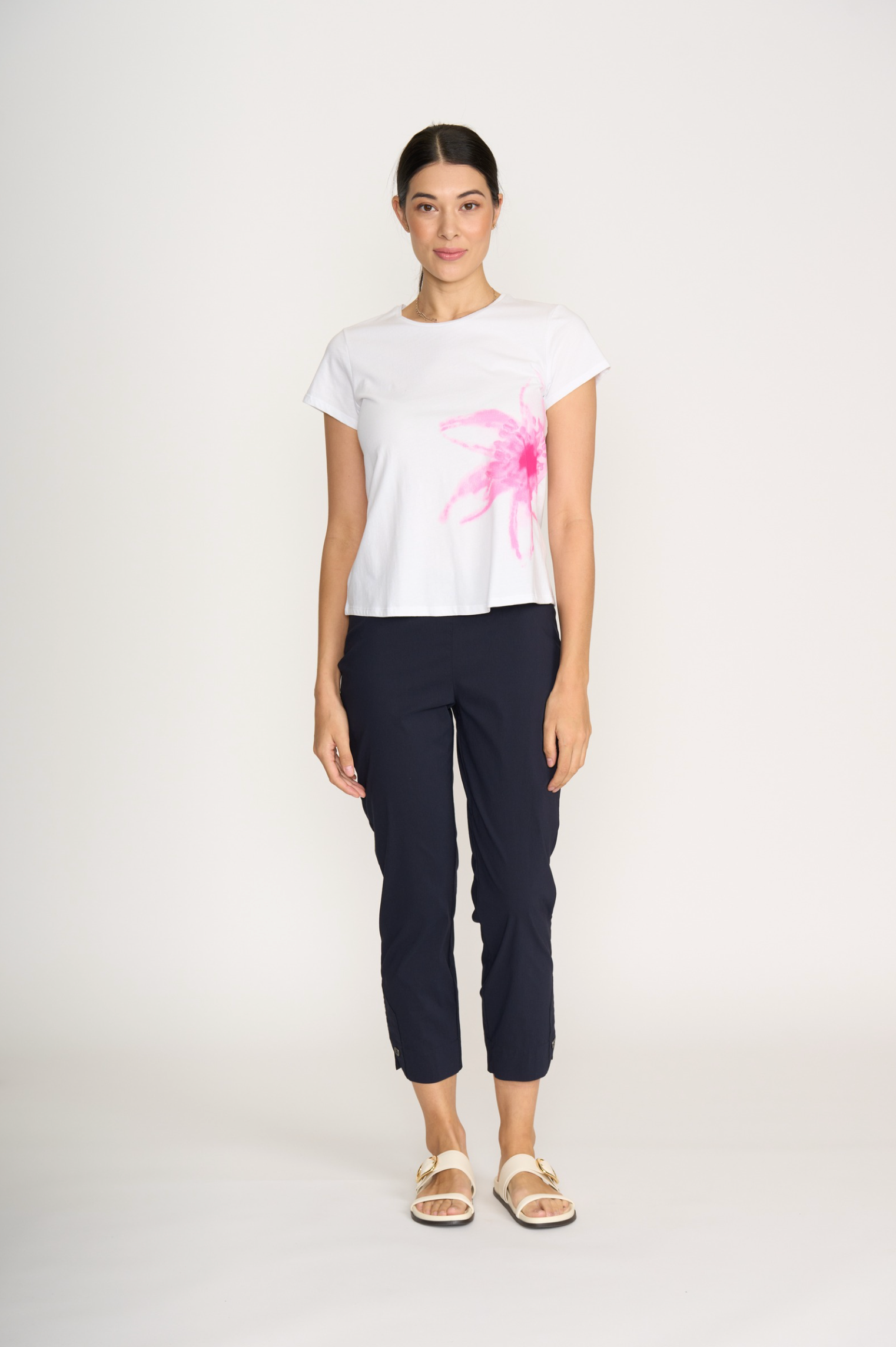 Foil Finish Line Trapeze Pant in True Navy