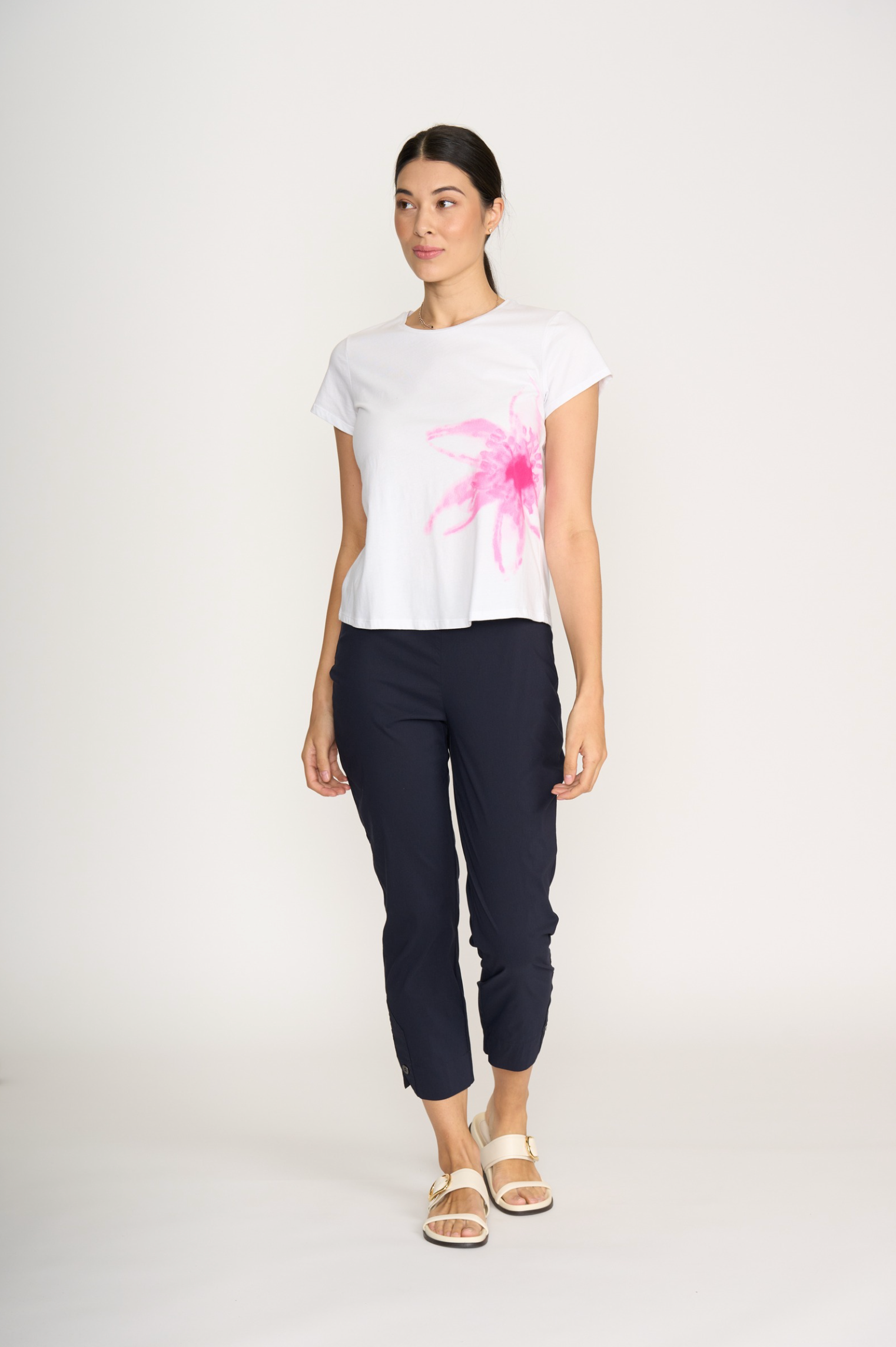 Foil Finish Line Trapeze Pant in True Navy