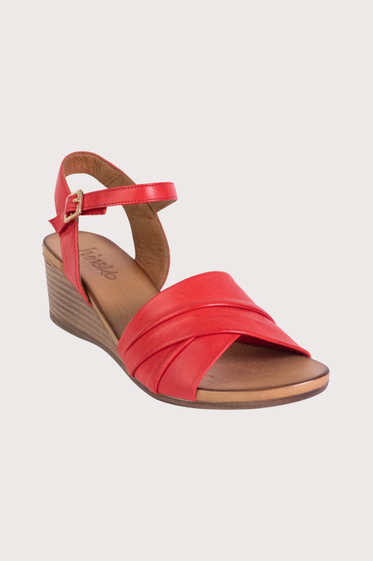 Hinako Clarence Sandal in Red