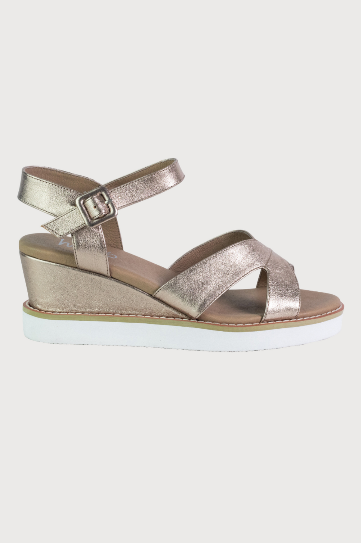 Hinako Menzies Sandals in Champagne