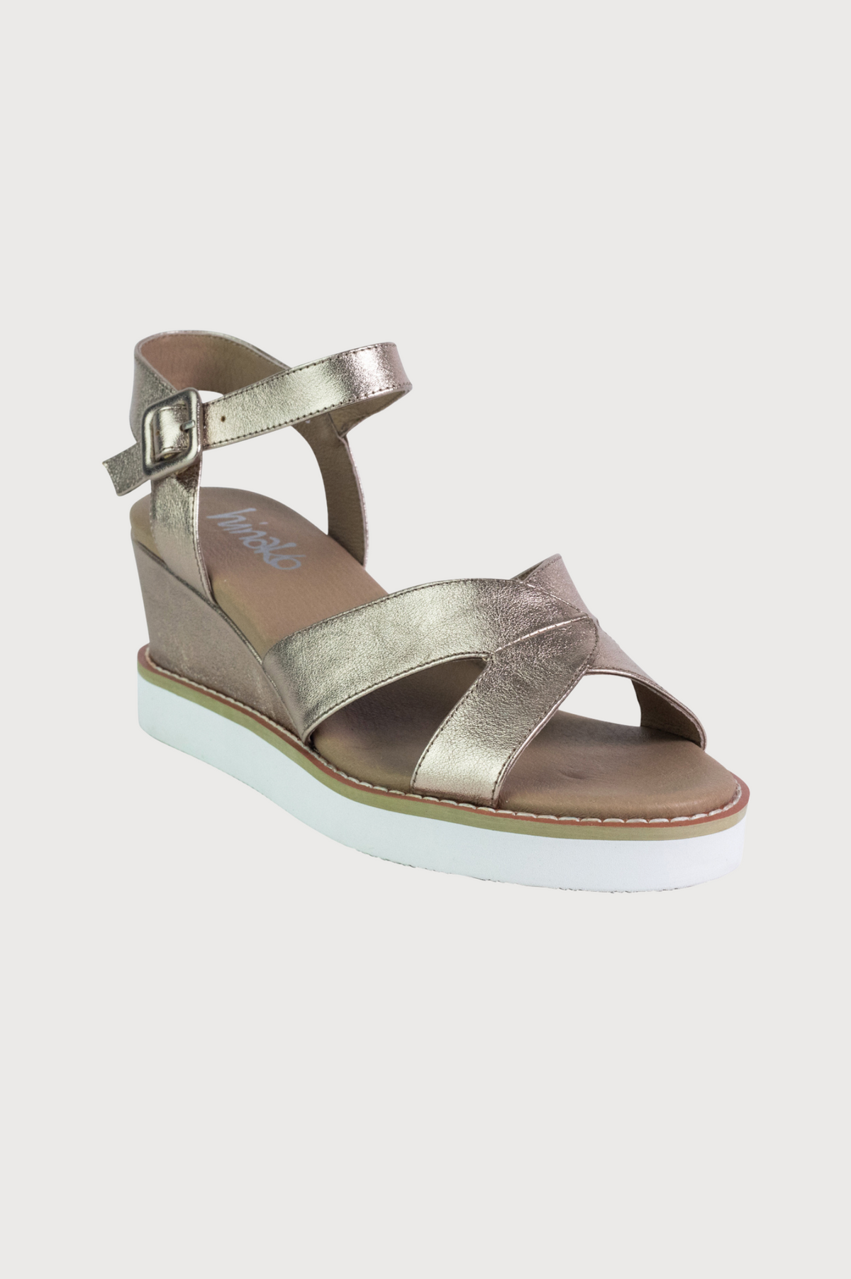 Hinako Menzies Sandals in Champagne