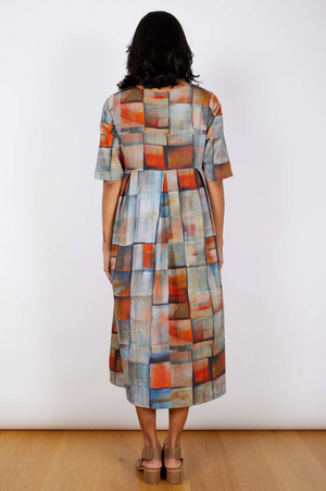 JJ Sisters Studio Mosaic Dress in Urban Mosaic