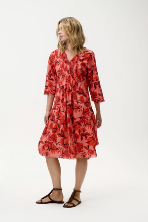 oneseason Middy Poppy Ibiza Cotton in Coral