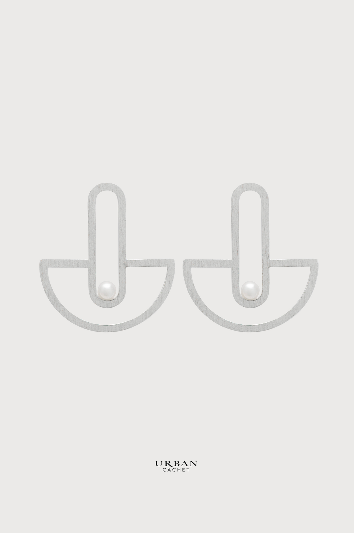 YiSu Design Interconnected Earrings in Silver