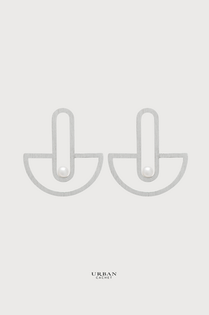 YiSu Design Interconnected Earrings in Silver