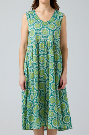 CAKE Savita Cotton Dress in Vintage Flower