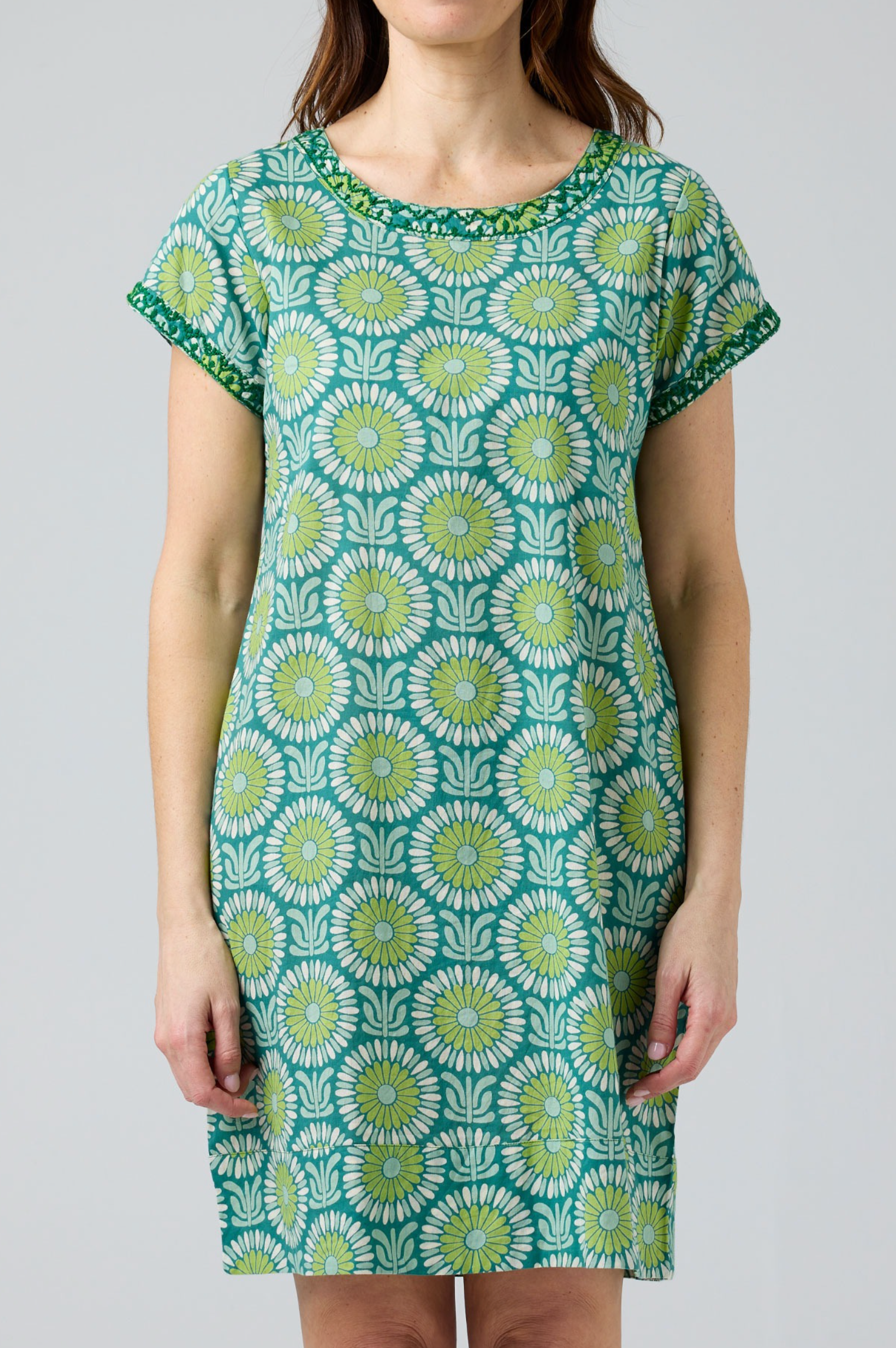 CAKE Barbara Cotton Dress in Vintage Flower