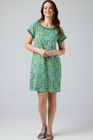 CAKE Barbara Cotton Dress in Vintage Flower