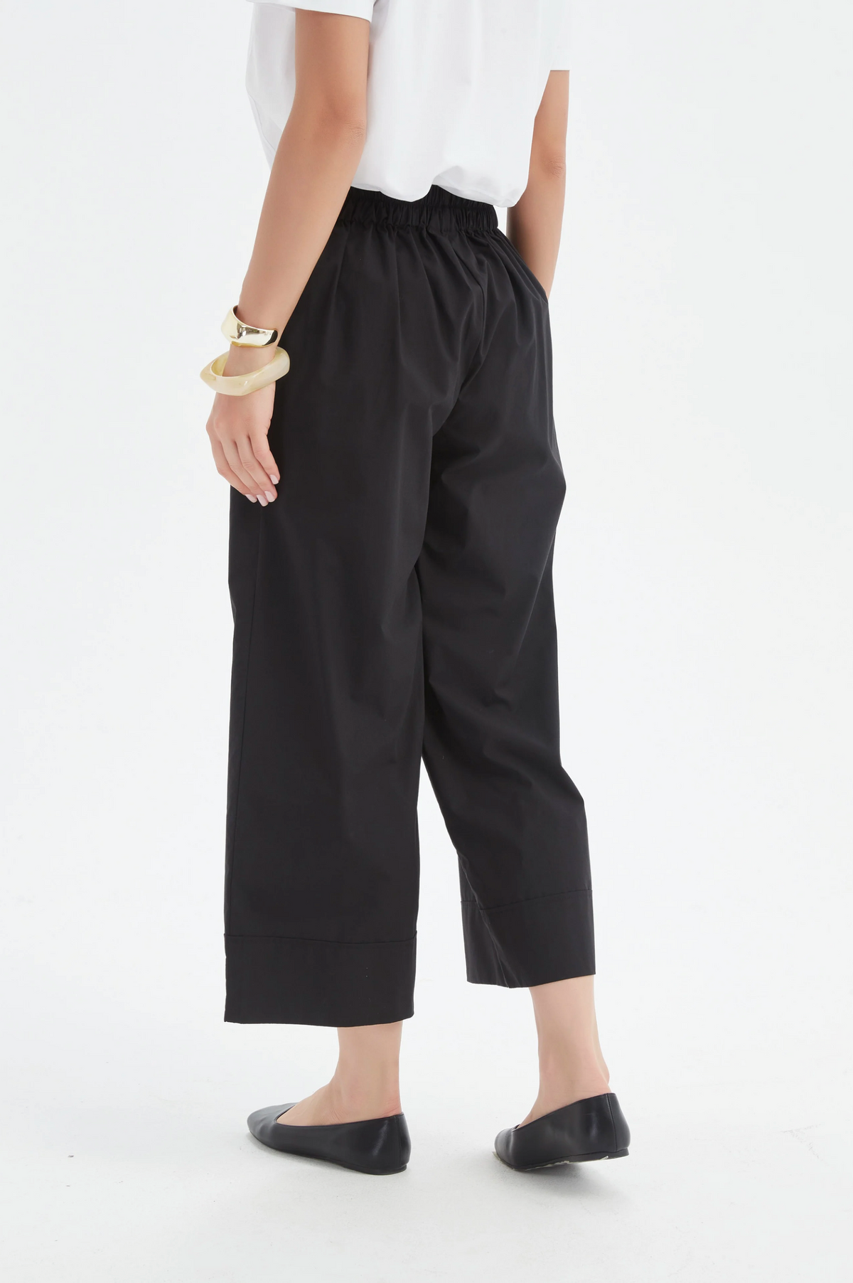 Tirelli Classic Lyocell Pant in Black