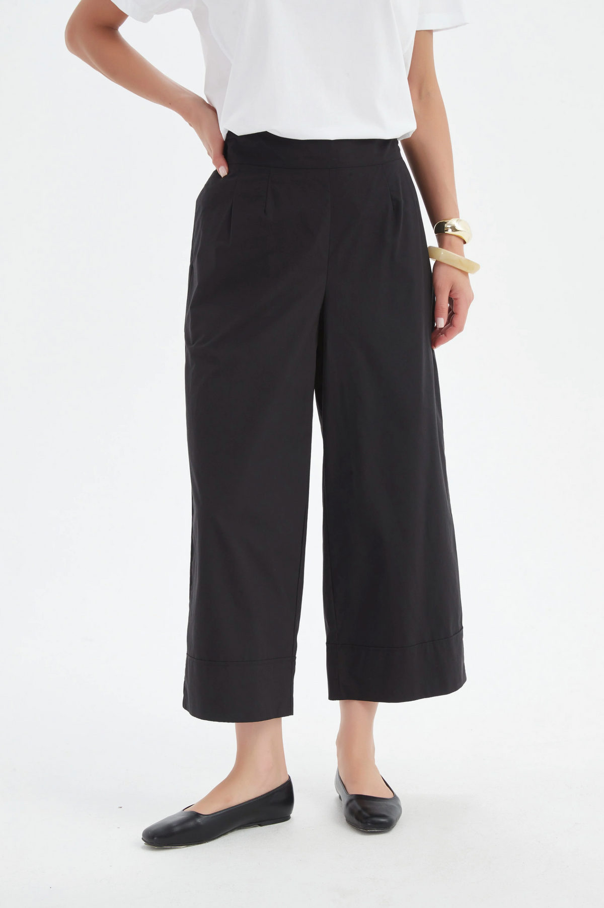 Tirelli Classic Lyocell Pant in Black