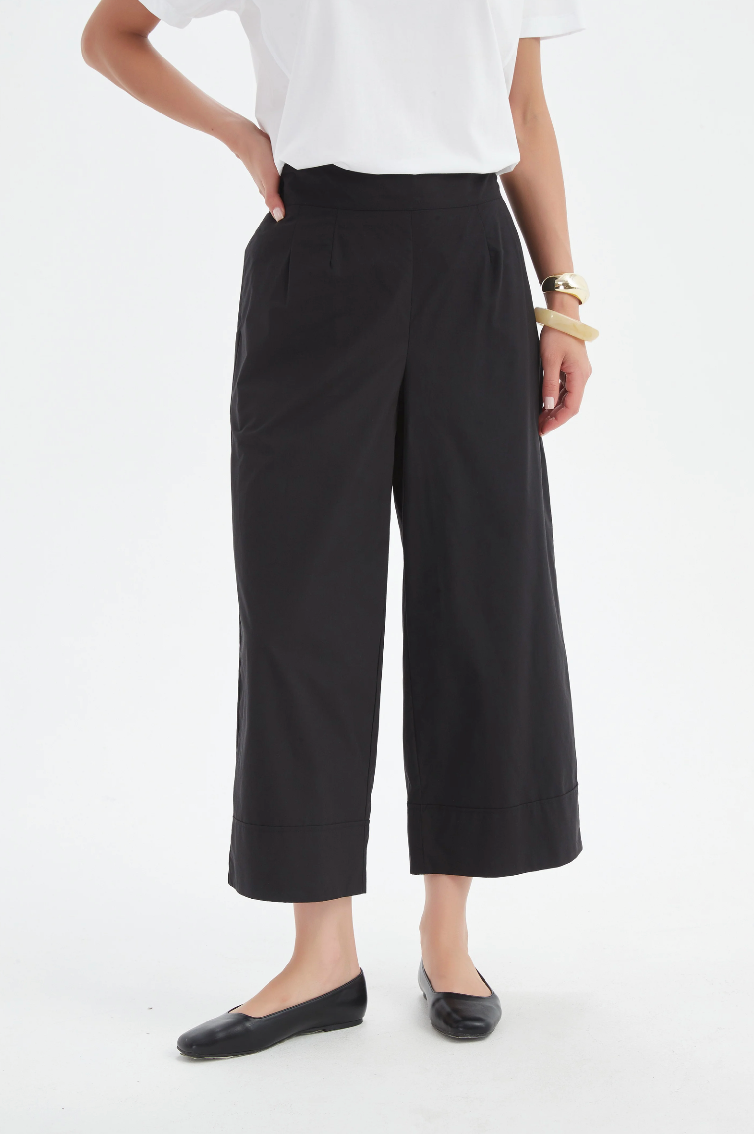 Tirelli Classic Lyocell Pant in Black