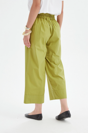 Tirelli Classic Lyocell Pant in Split Pea