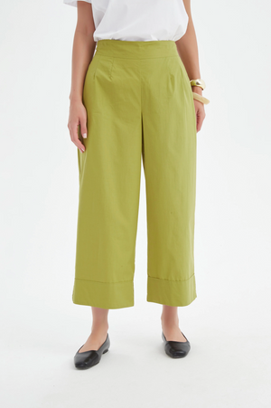 Tirelli Classic Lyocell Pant in Split Pea