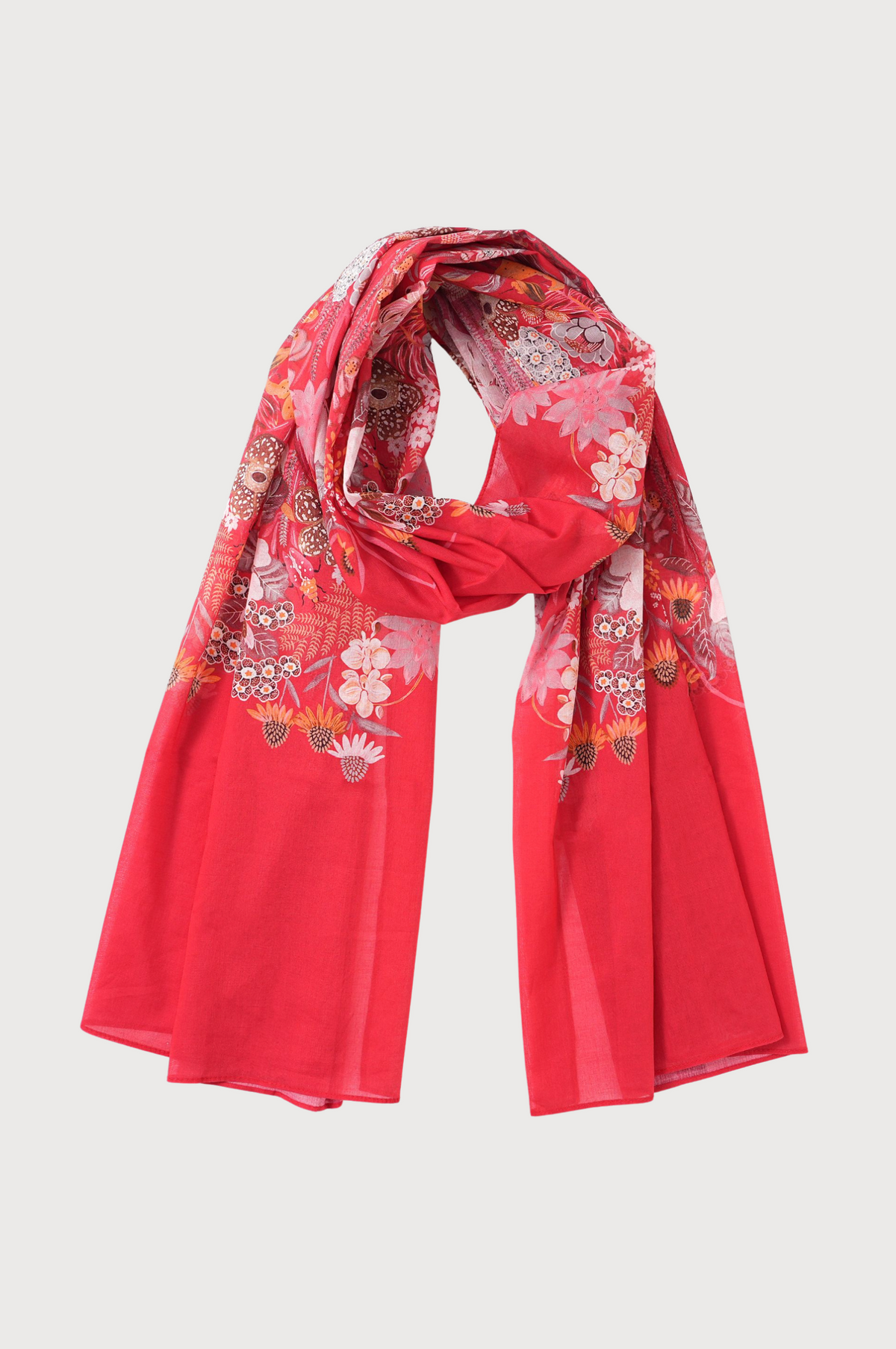 Enhance Accessories Miranda Scarf in Red