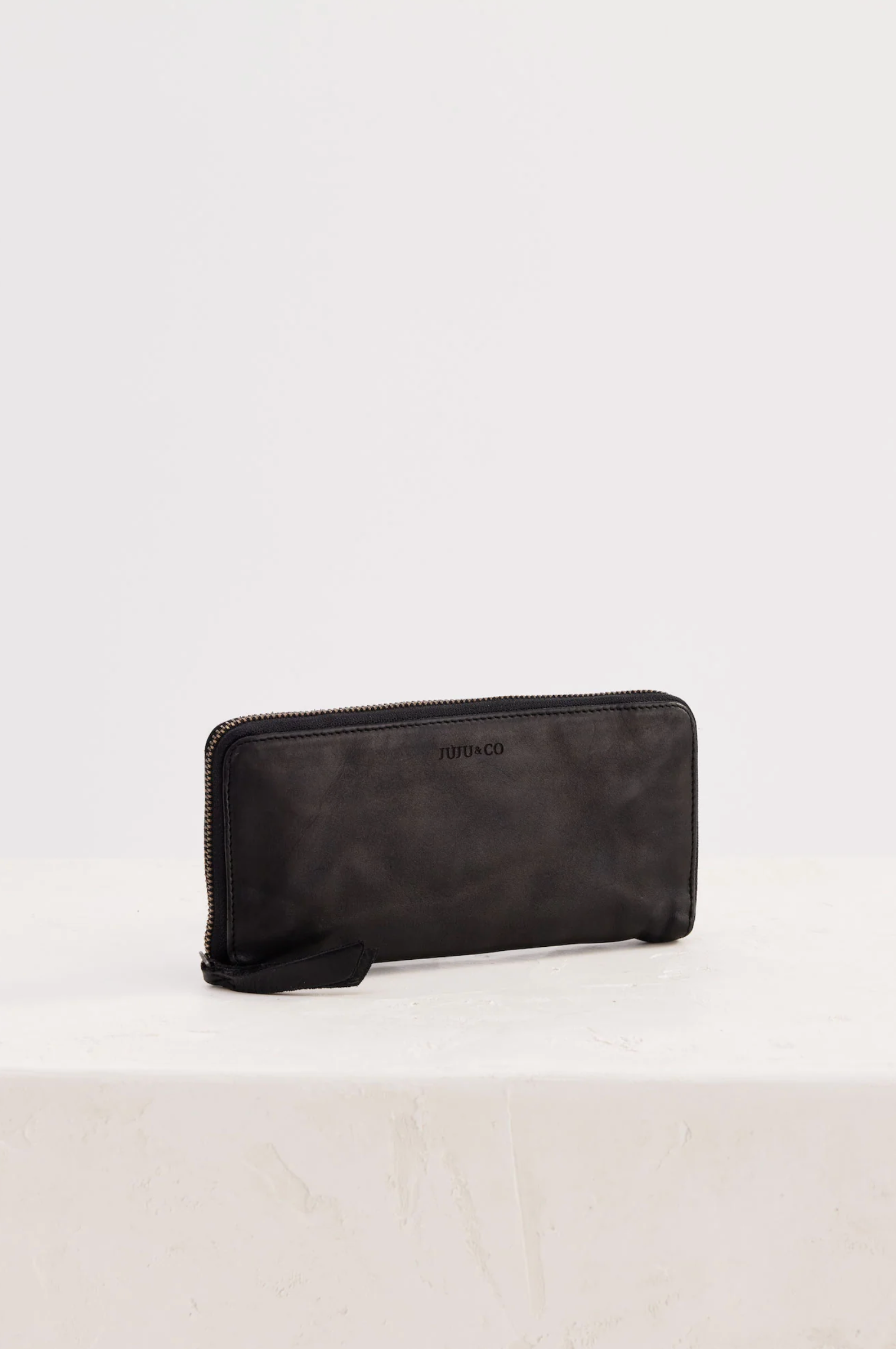 JUJU & Co Slim Wallet in Black