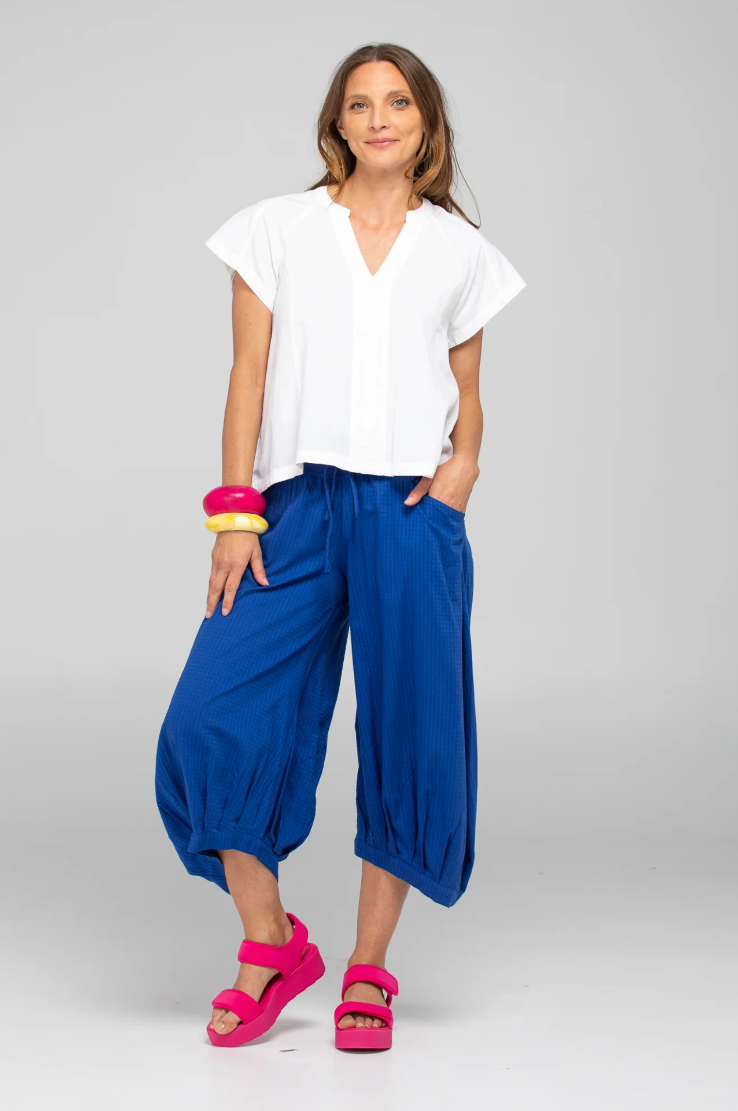 Boom Shankar Guru Pant Basic in Blue