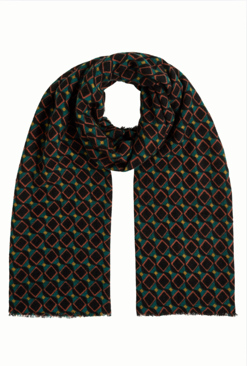 King Louie Jazzy Scarf in Black