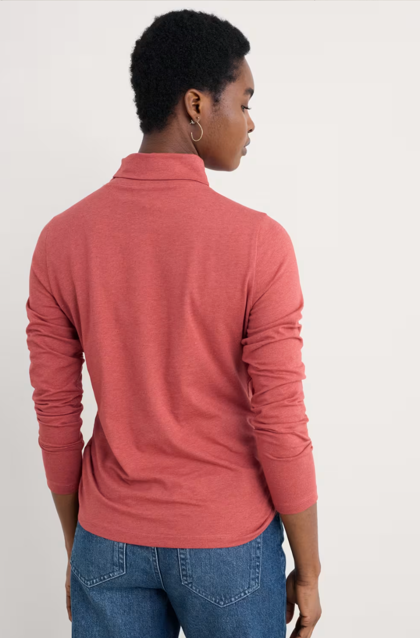 Seasalt Cornwall Landing Top in Red Sails