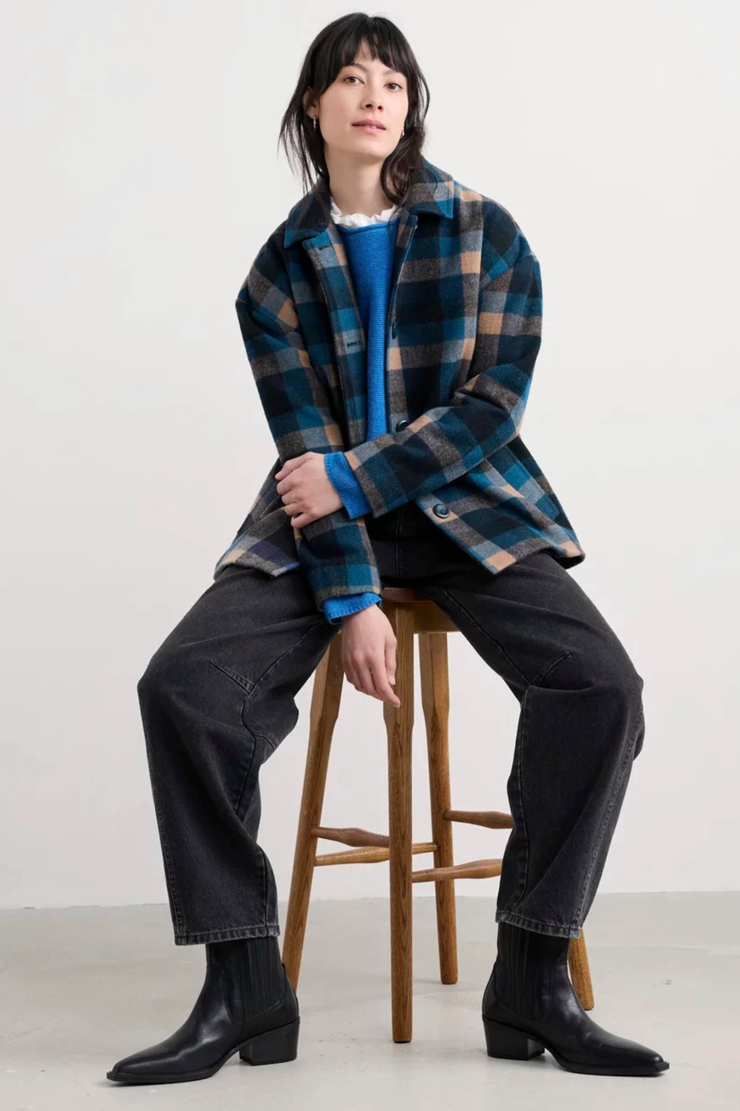 Seasalt Cornwall Beamwind Coat in Make And Do Harbour