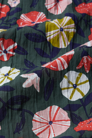 Seasalt Cornwall New Everyday Circle Scarf in Winding Petunias Grove