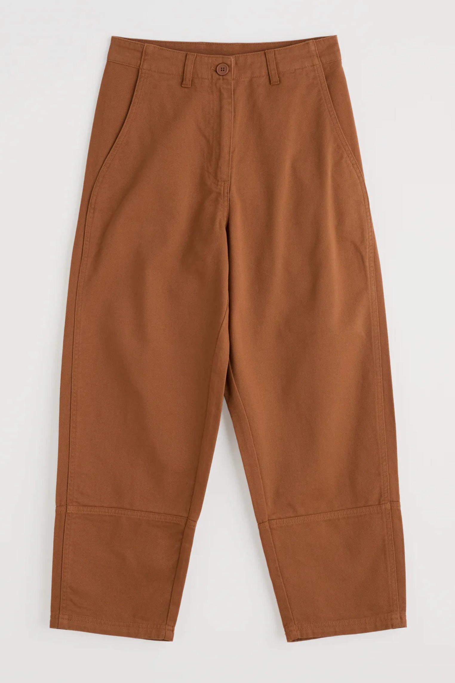 Seasalt Cornwall Painted Forms Trouser in Dark Flax
