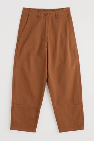 Seasalt Cornwall Painted Forms Trouser in Dark Flax