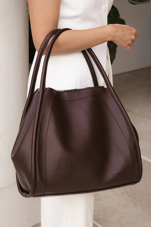 Louenhide Sutton Shoulder Bag in Chocolate