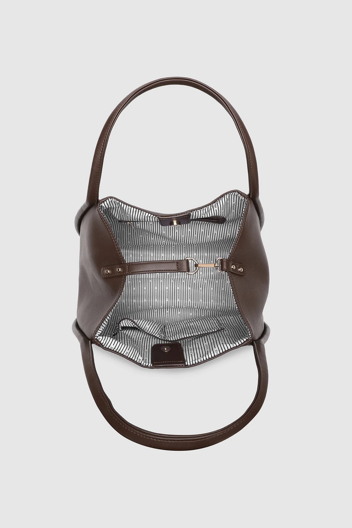 Louenhide Sutton Shoulder Bag in Chocolate