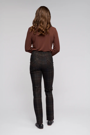 Vassalli Bay Pull on Slim Leg Full Length Ponti Pant in Hugo