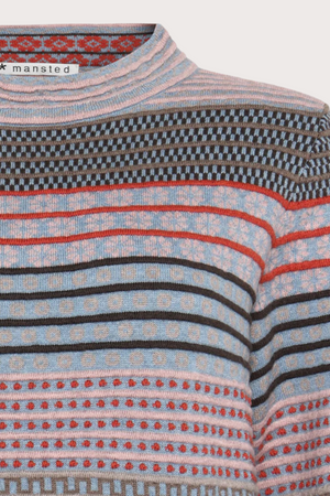 Mansted Denmark Beck Maze Funnel in Denim