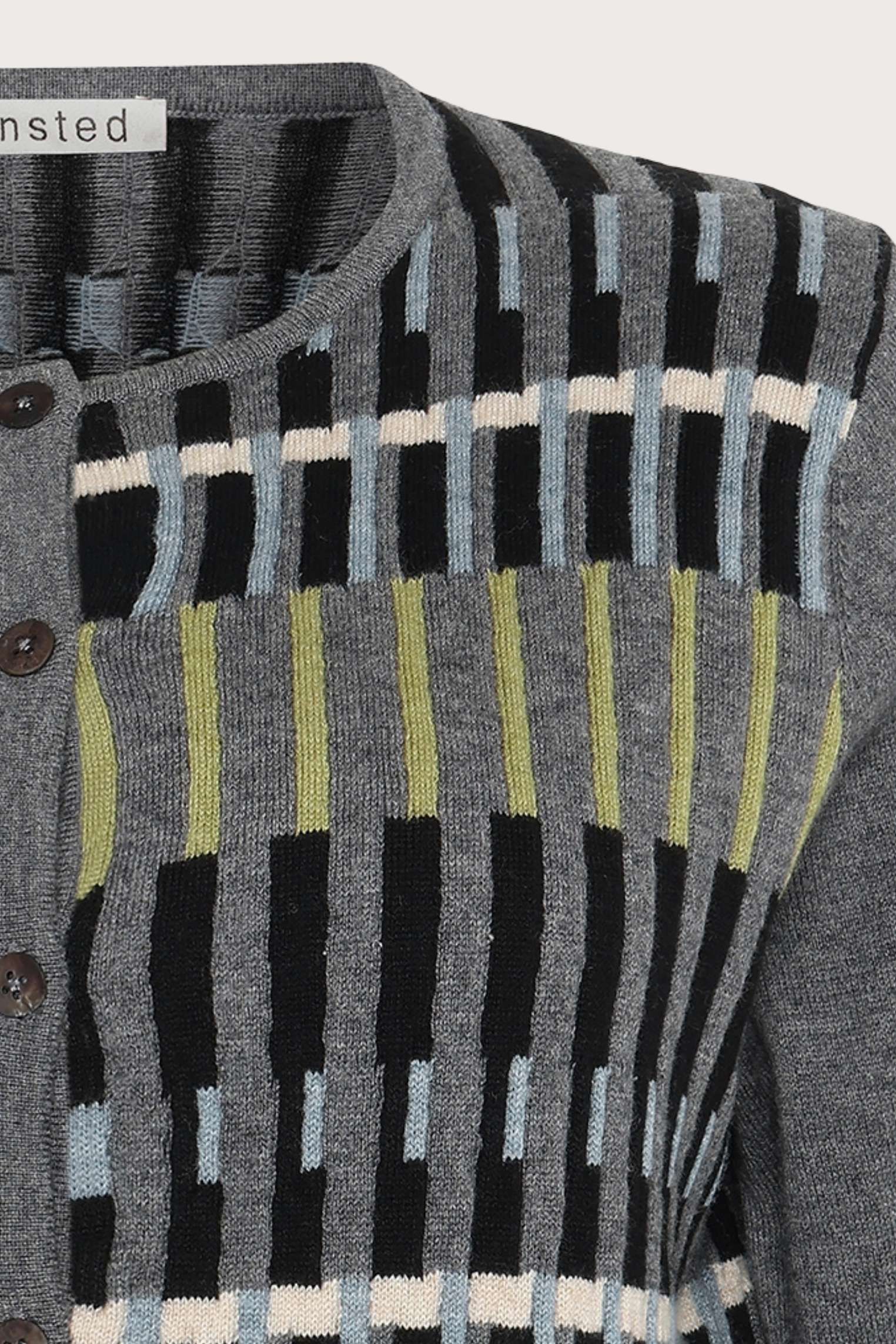 Mansted Denmark Jolie Piano Cardi in Mercury