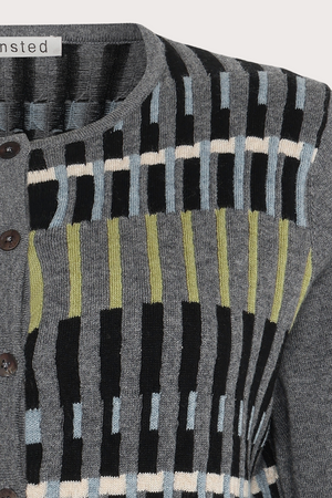 Mansted Denmark Jolie Piano Cardi in Mercury