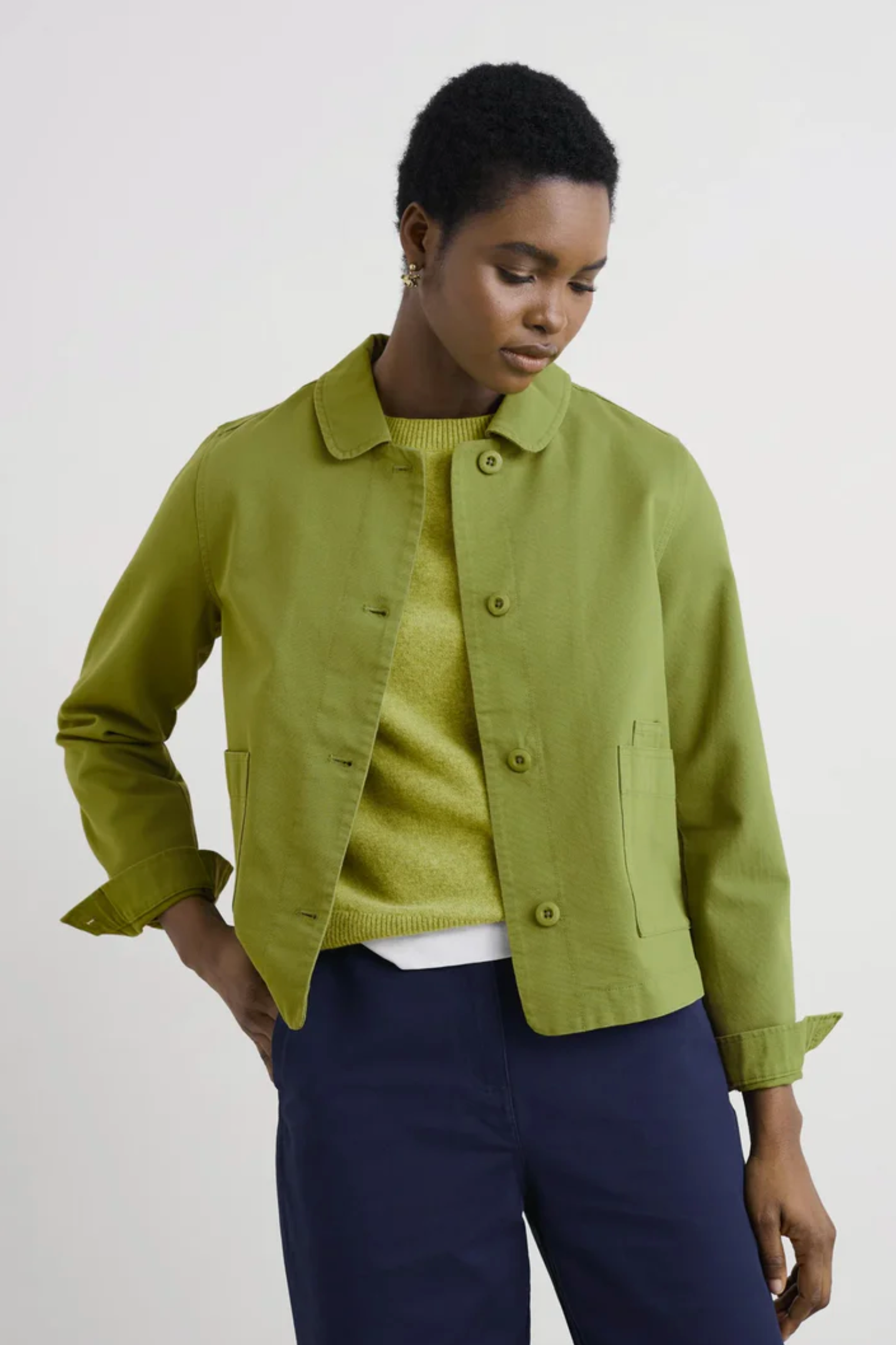 Seasalt Cornwall Commbe Lane Jacket in Aloe