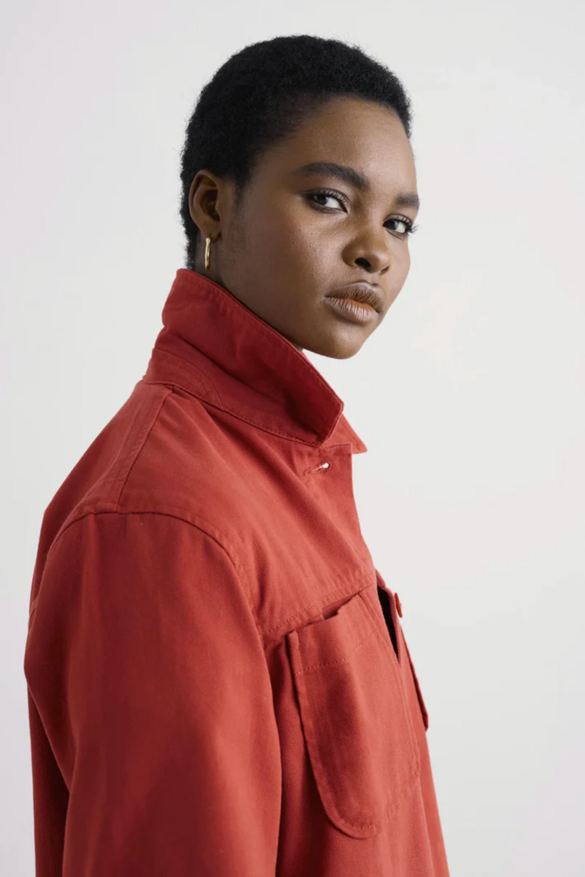Seasalt Cornwall Long Field Jacket in Dark Cinnamon