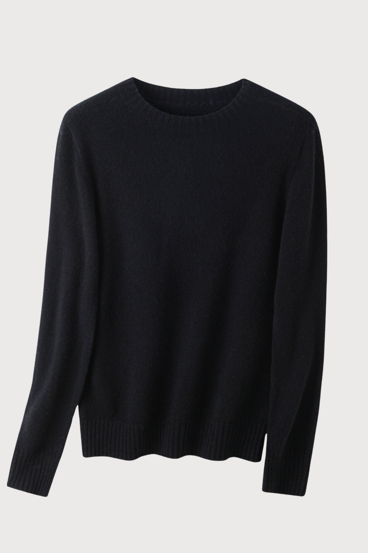Stitch + Story Wool Classic Crew in Black
