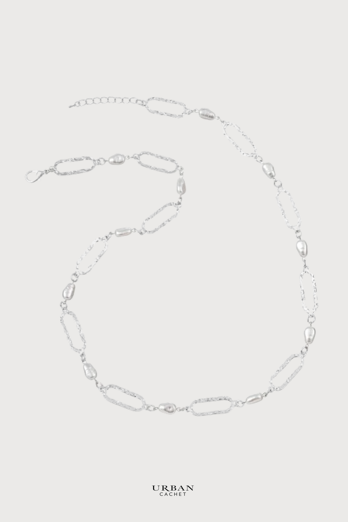 Enhance Accessories Eden Necklace in Silver