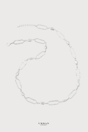 Enhance Accessories Eden Necklace in Silver