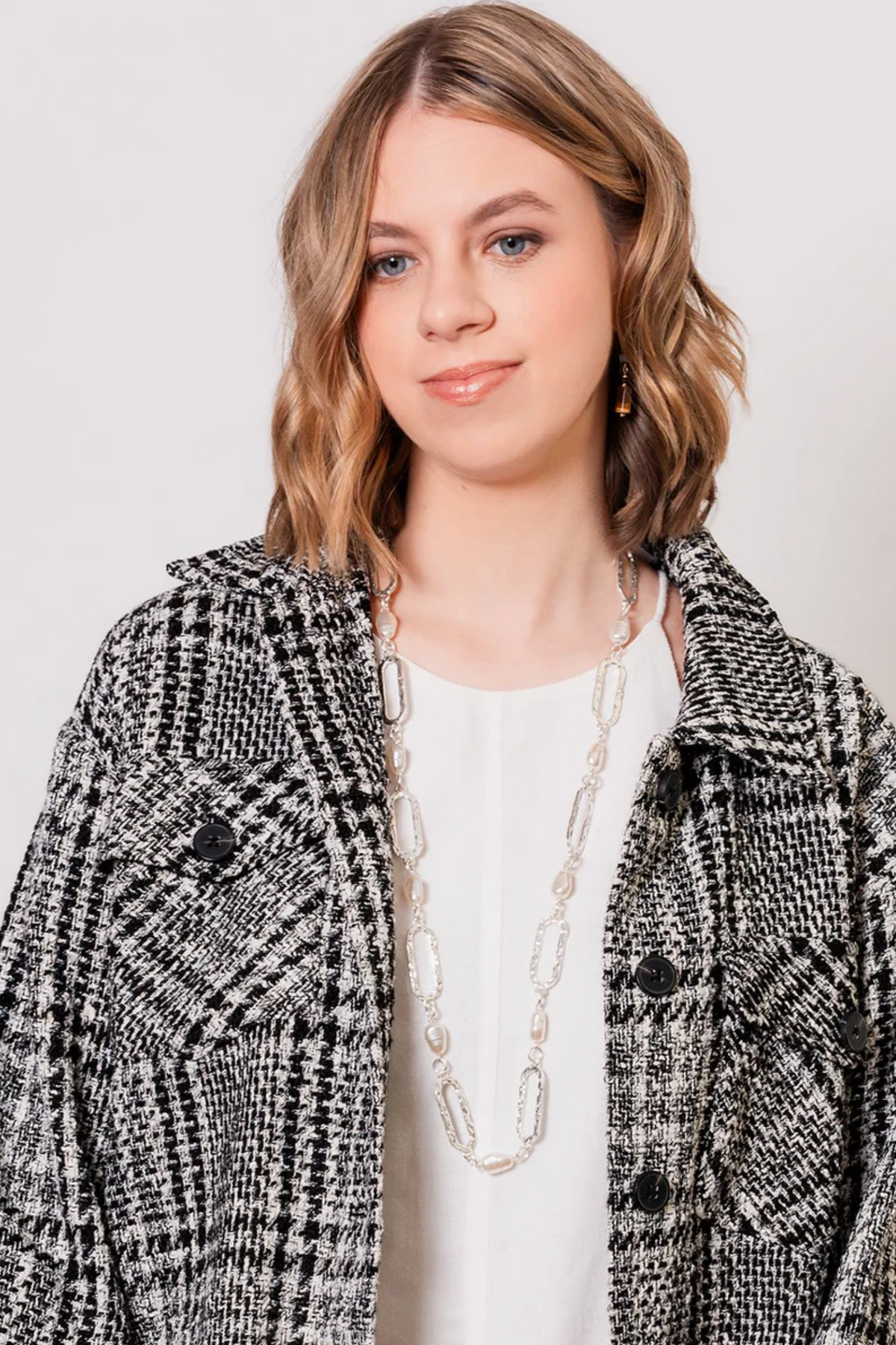 Enhance Accessories Eden Necklace in Silver