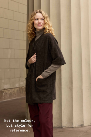 Mansted Denmark Harmonry Yak Blend Clutch Cardi in Black