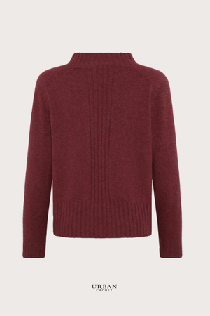 Mansted Denmark Hay Yak Blend Crew in Ruby
