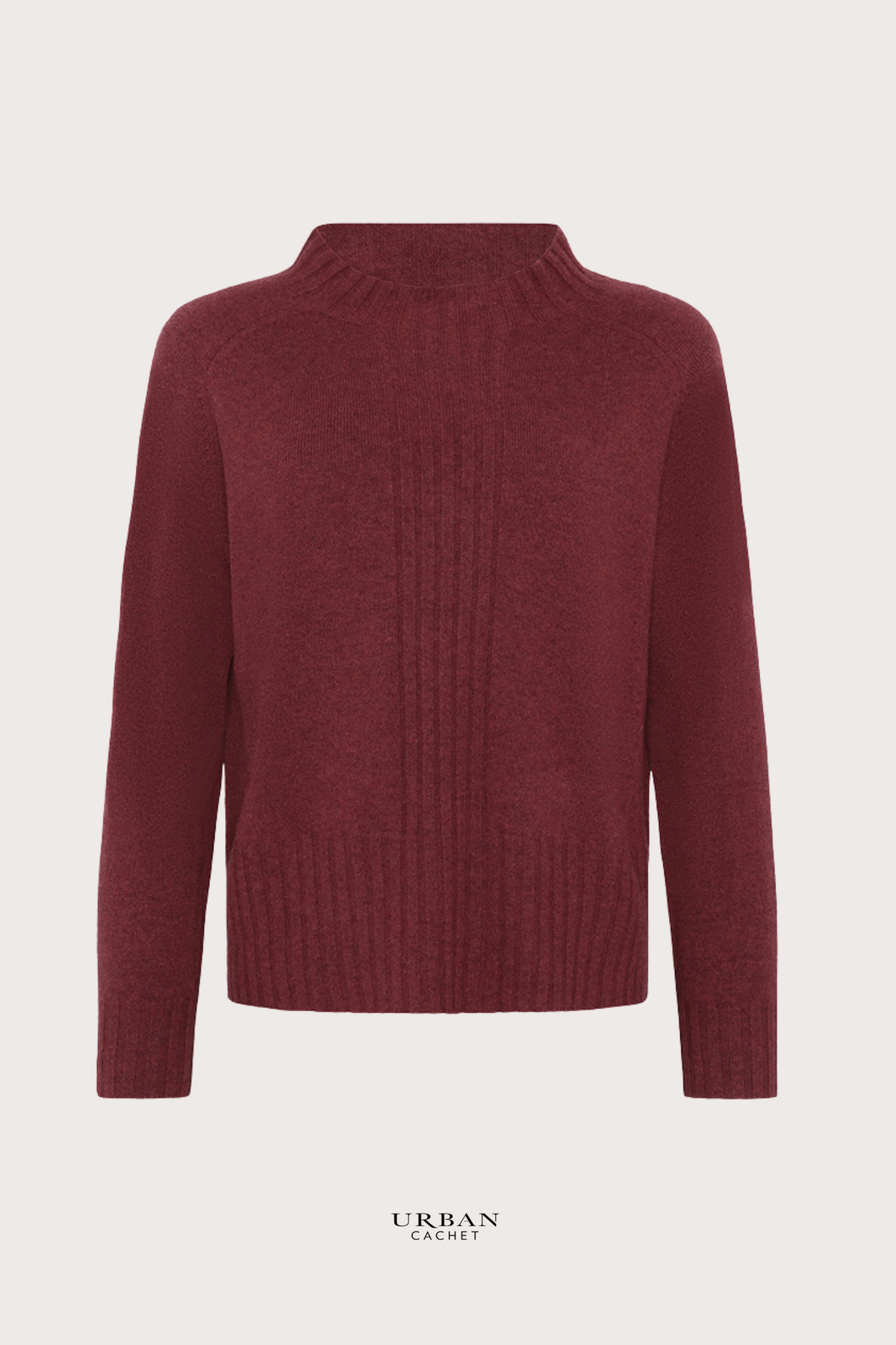 Mansted Denmark Hay Yak Blend Crew in Ruby