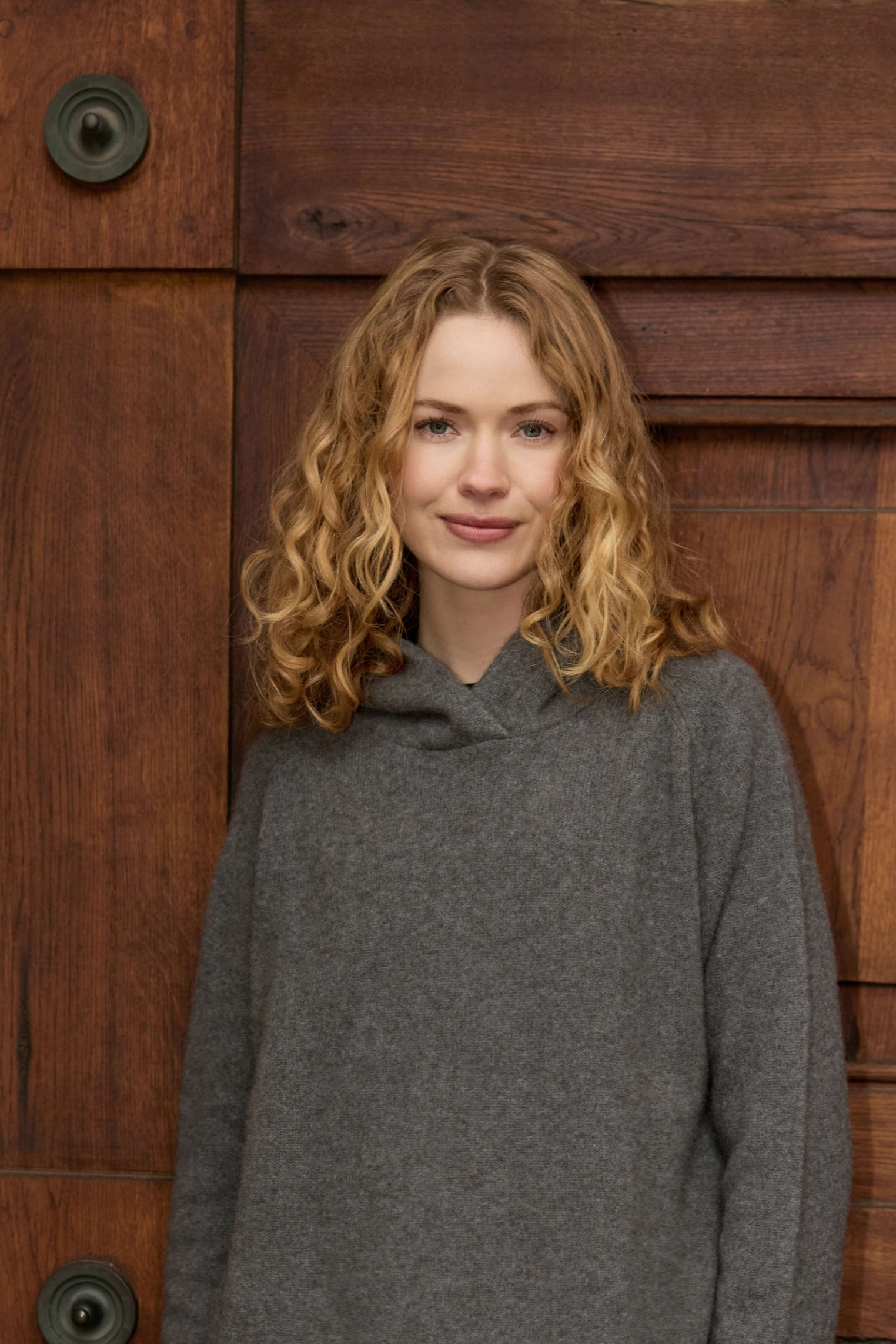 Mansted Denmark Zoley Yak Hoodie in Cold Grey