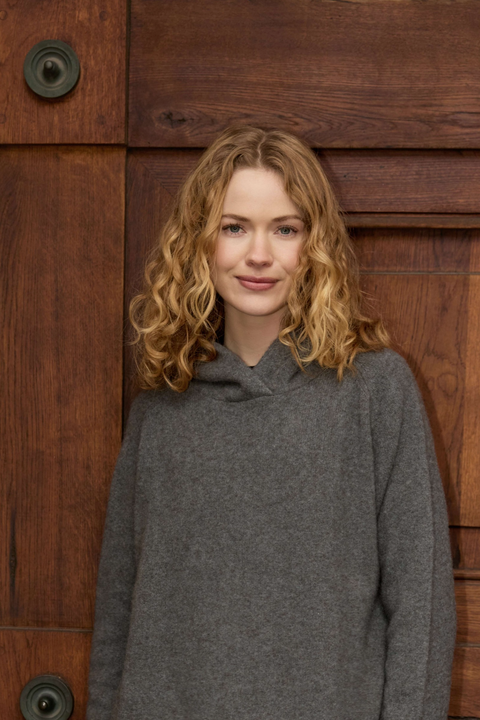 Mansted Denmark Zoley Yak Hoodie in Cold Grey