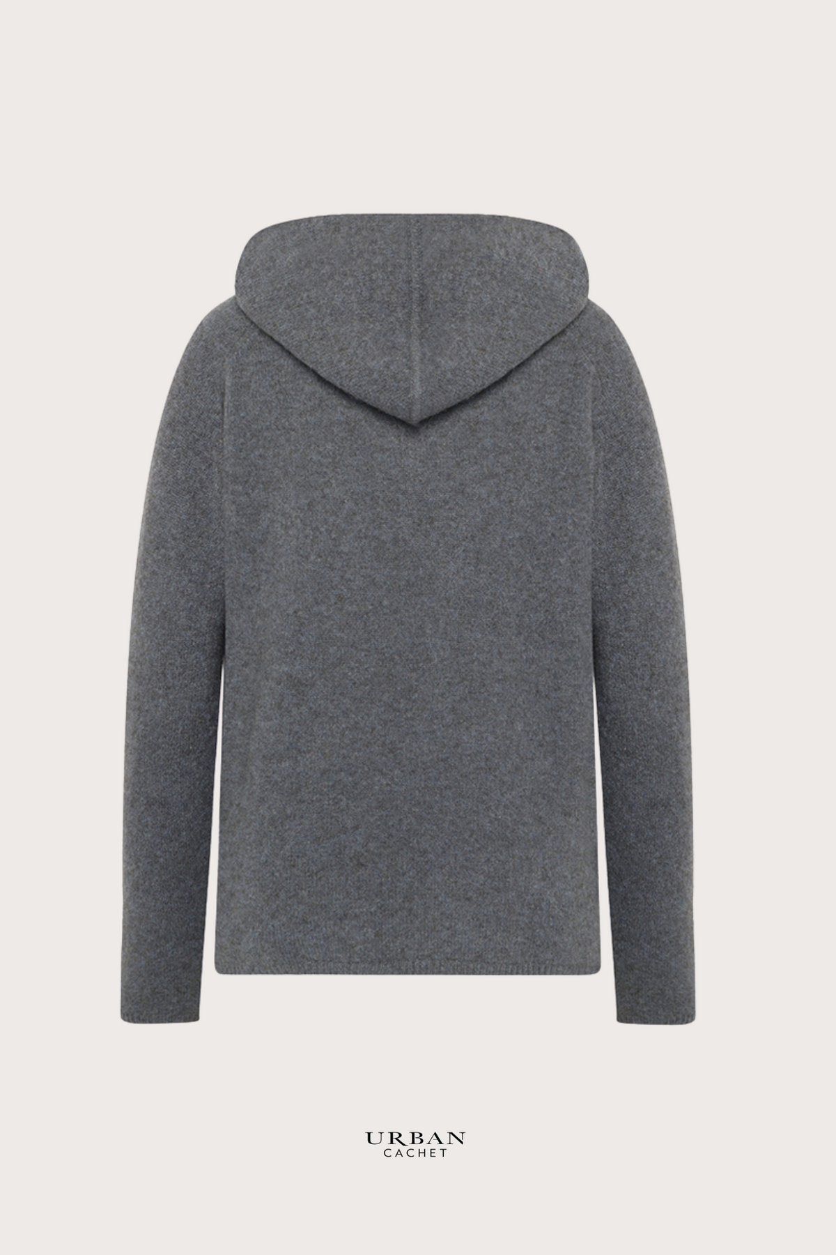 Mansted Denmark Zoley Yak Hoodie in Cold Grey