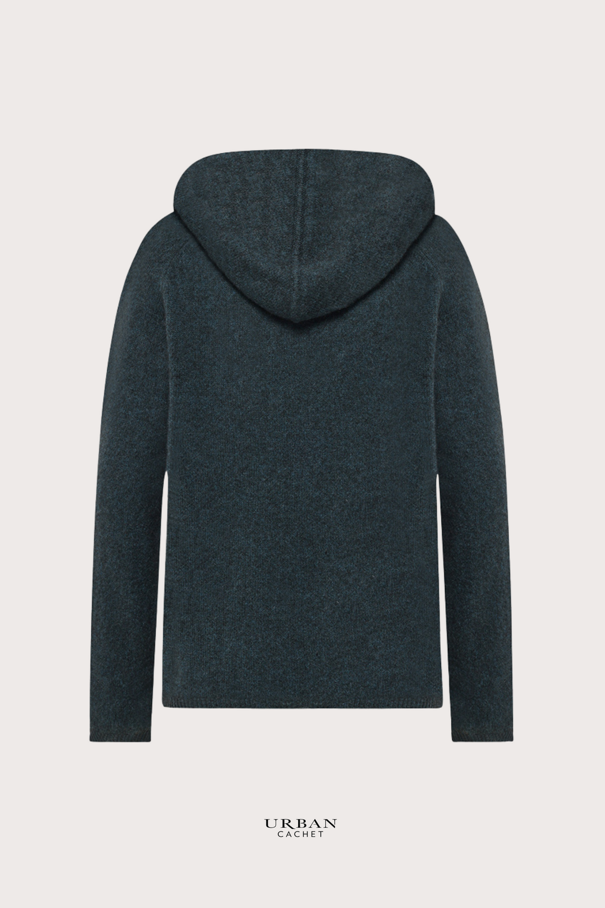 Mansted Denmark Zoley Yak Hoodie in Cold Green