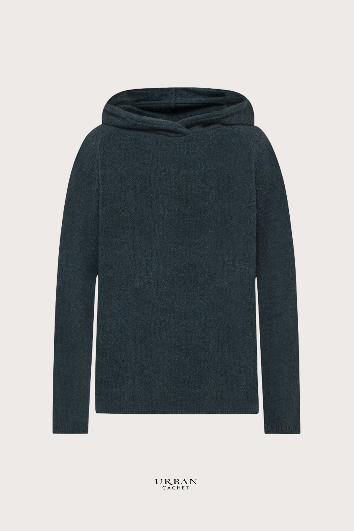 Mansted Denmark Zoley Yak Hoodie in Cold Green