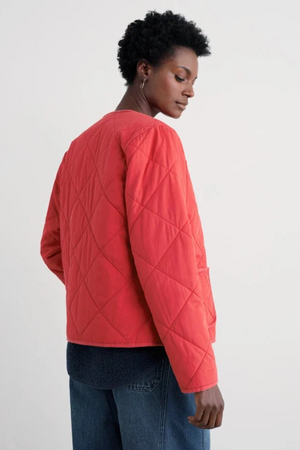 Seasalt Cornwall Swift Barn Jacket in Tomato