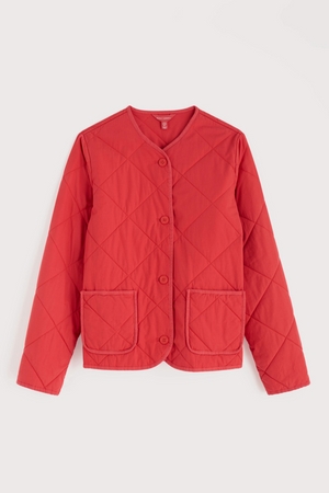 Seasalt Cornwall Swift Barn Jacket in Tomato